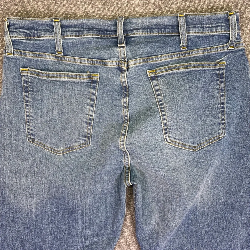 George Bootcut Jeans Mens 36x30 Medium Wash Stretch Casual Classic Denim GM0103